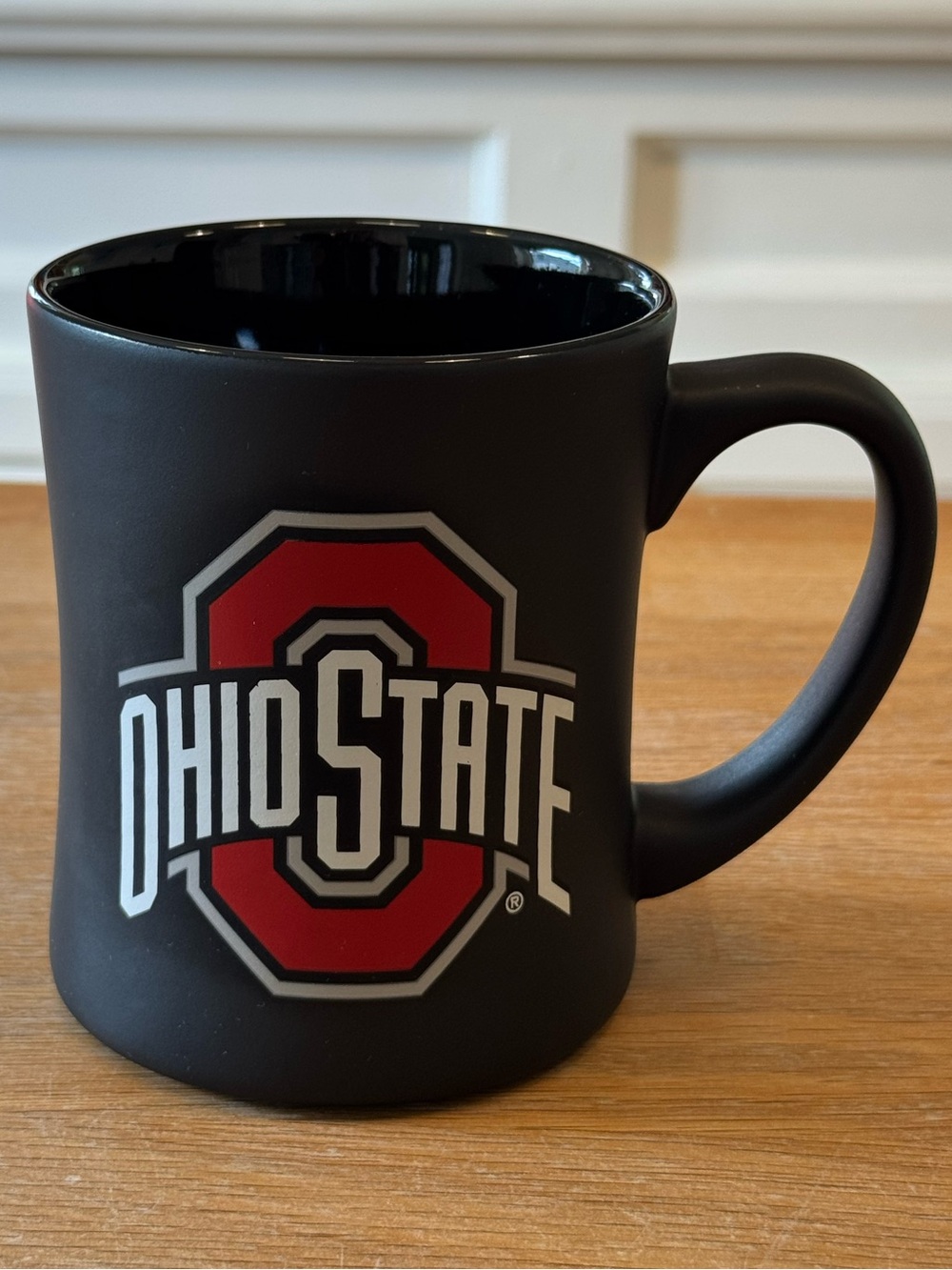 🏈 Ohio State Buckeyes Matte Black Mug RFSJ Official Licensed NCAA Gameday